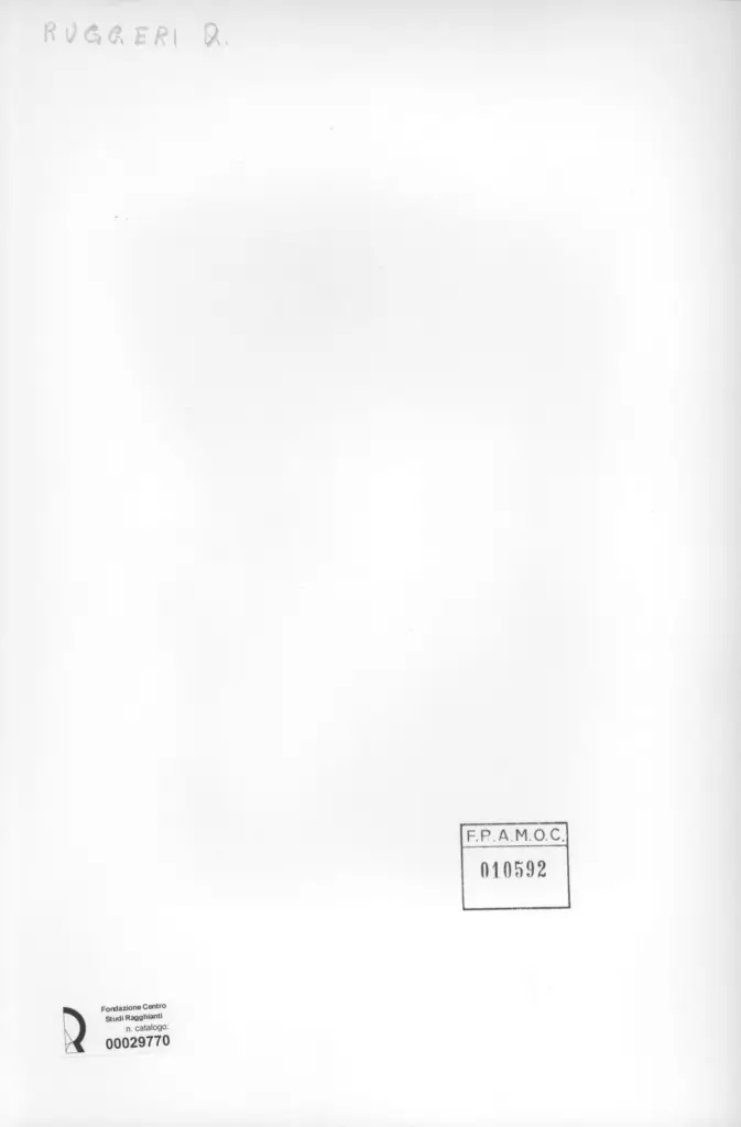 Anonimo, Anonimo , retro