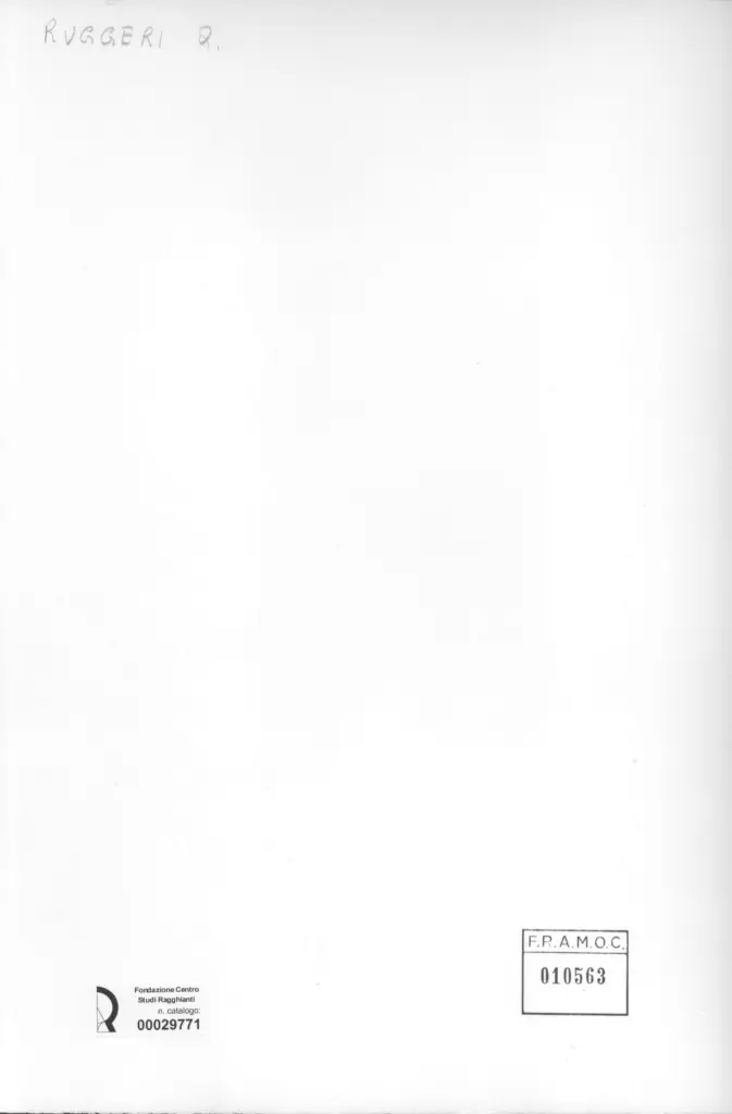 Anonimo, Anonimo , retro