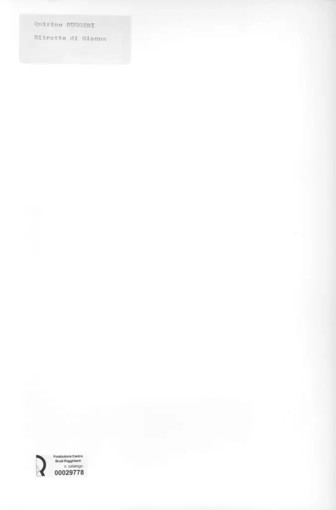 Anonimo, Anonimo , retro