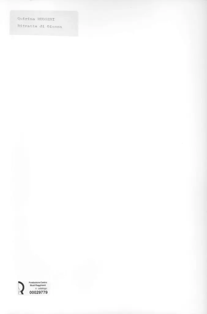 Anonimo, Anonimo , retro