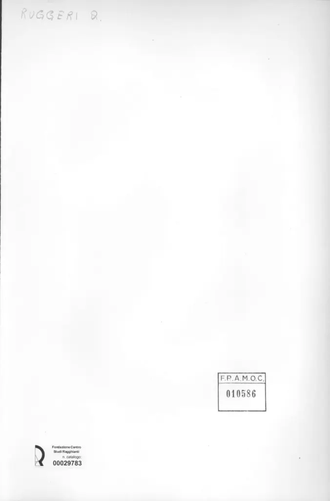 Anonimo, Anonimo , retro