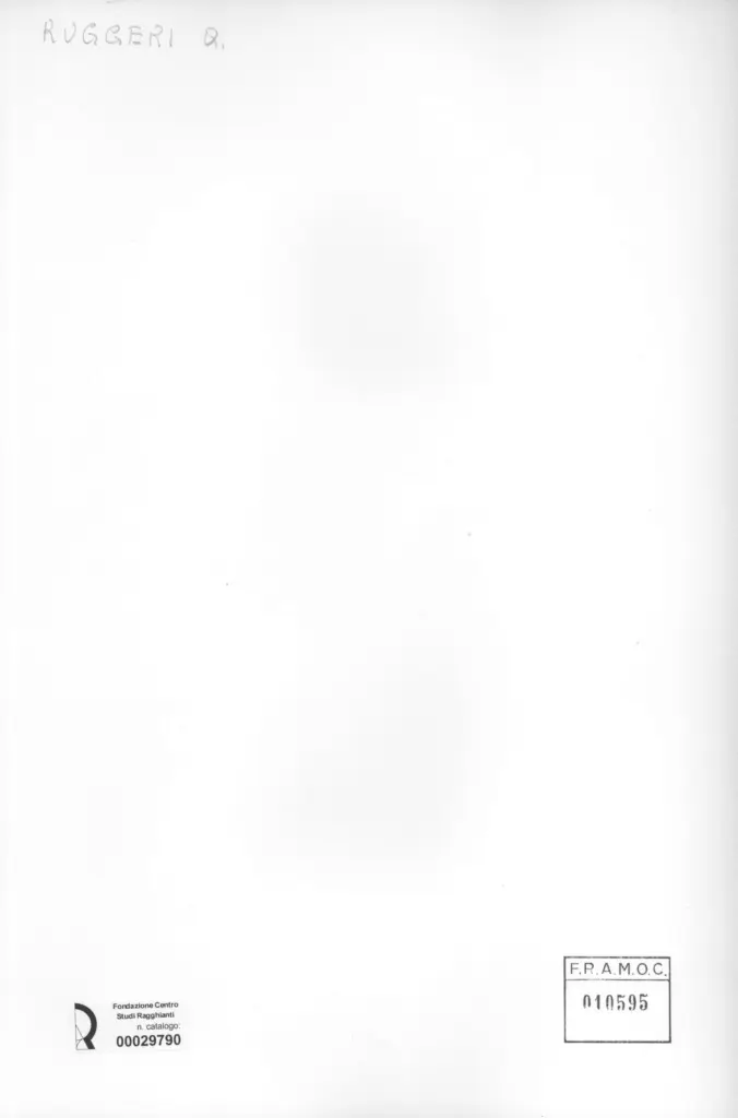 Anonimo, Anonimo , retro