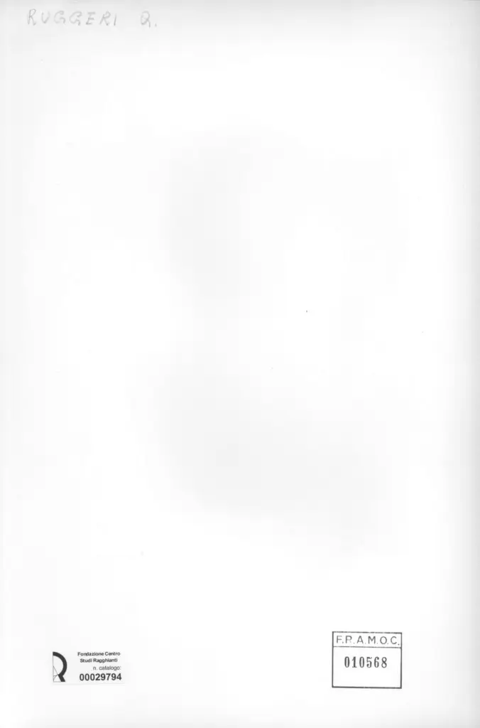 Anonimo, Anonimo , retro