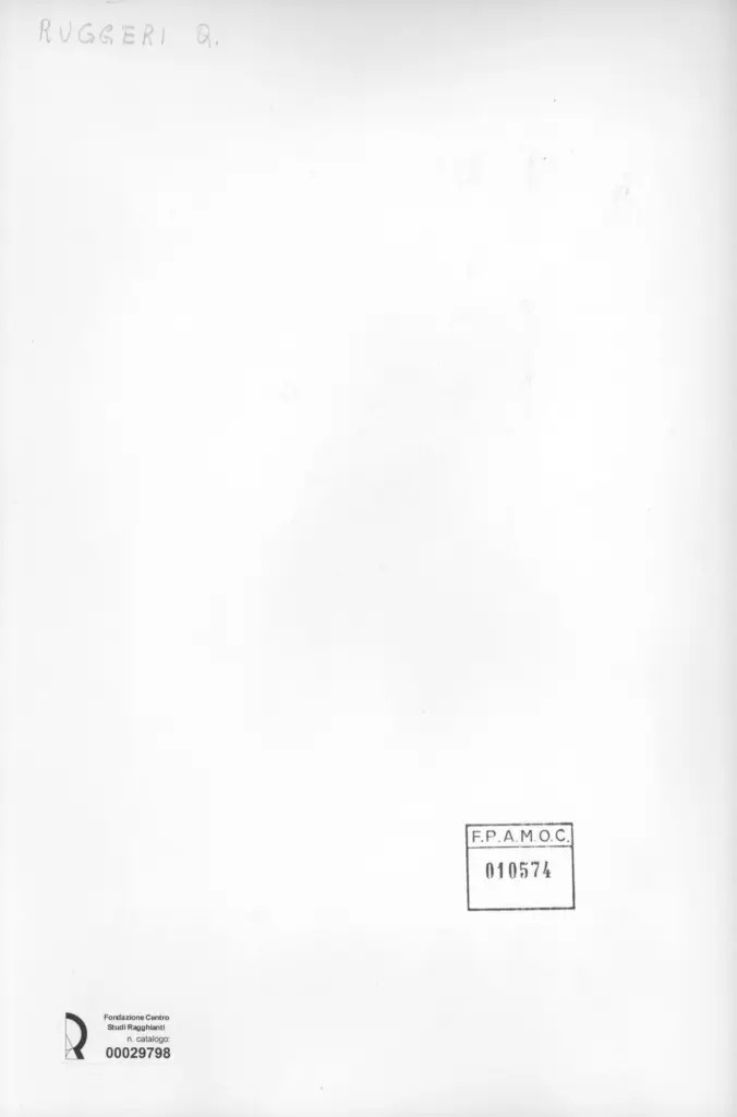 Anonimo, Anonimo , retro