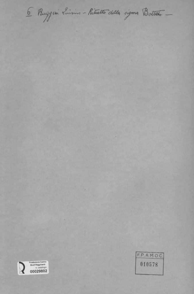 Anonimo, Anonimo , retro