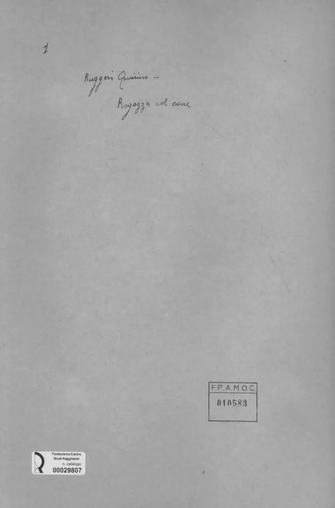 Anonimo, Anonimo , retro