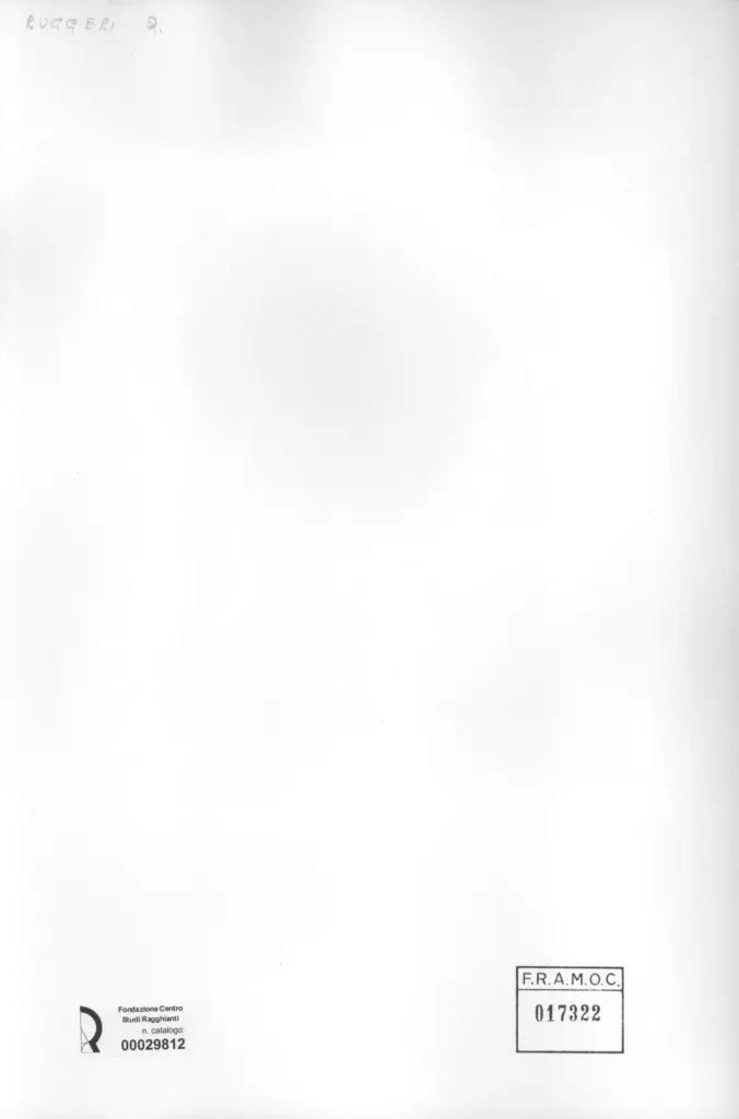 Anonimo, Anonimo , retro