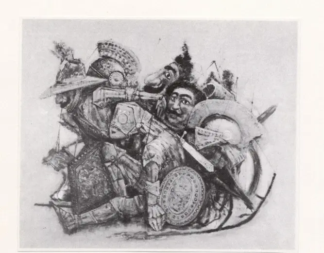 Russo, Mario , Pupi dietro le quinte -