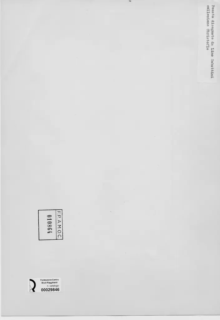 Anonimo , Sabattini, Lino , retro