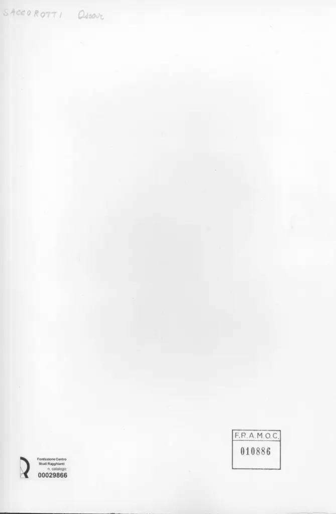 Anonimo, Anonimo , retro