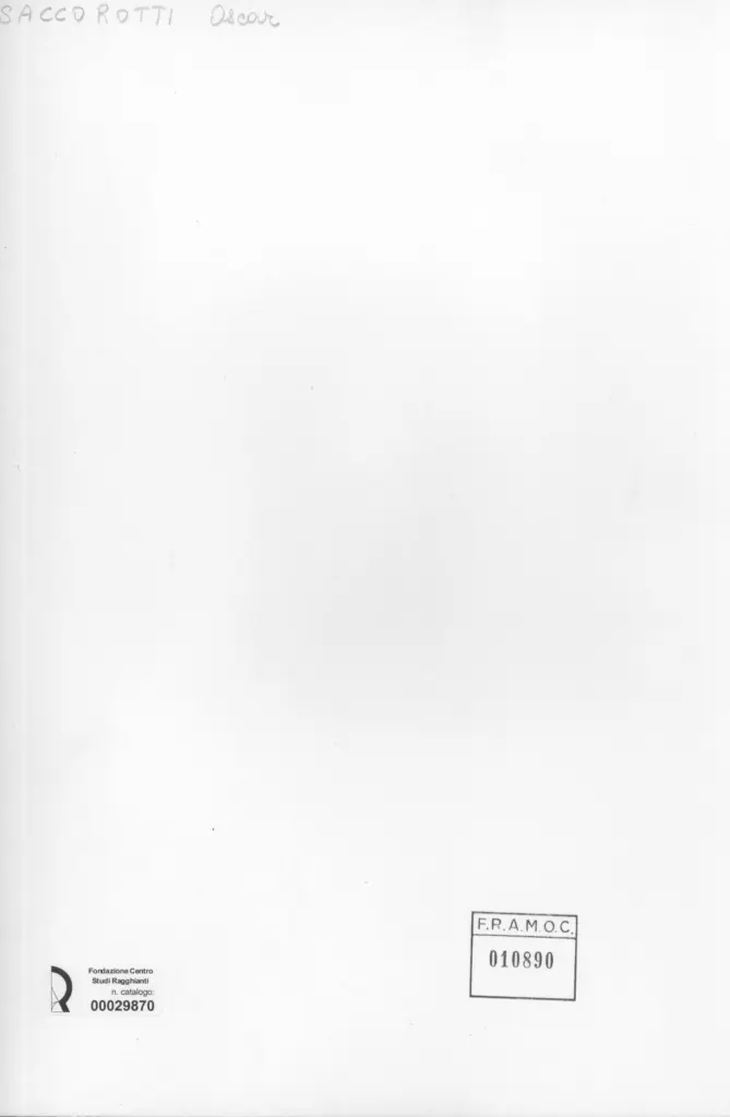 Anonimo, Anonimo , retro