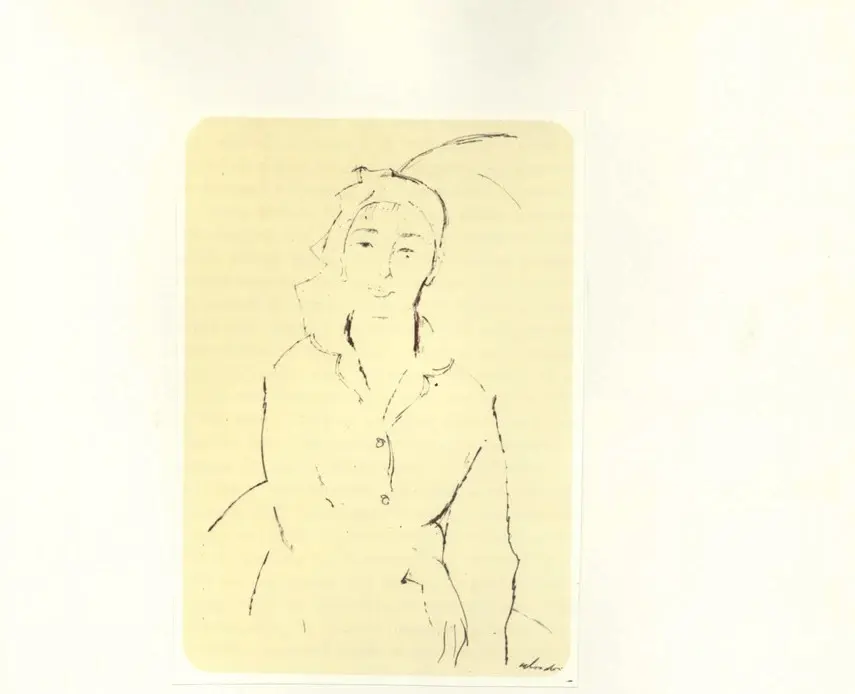 Anonimo , Salvadori, Aldo - sec. XX - Ritratto di donna , fronte