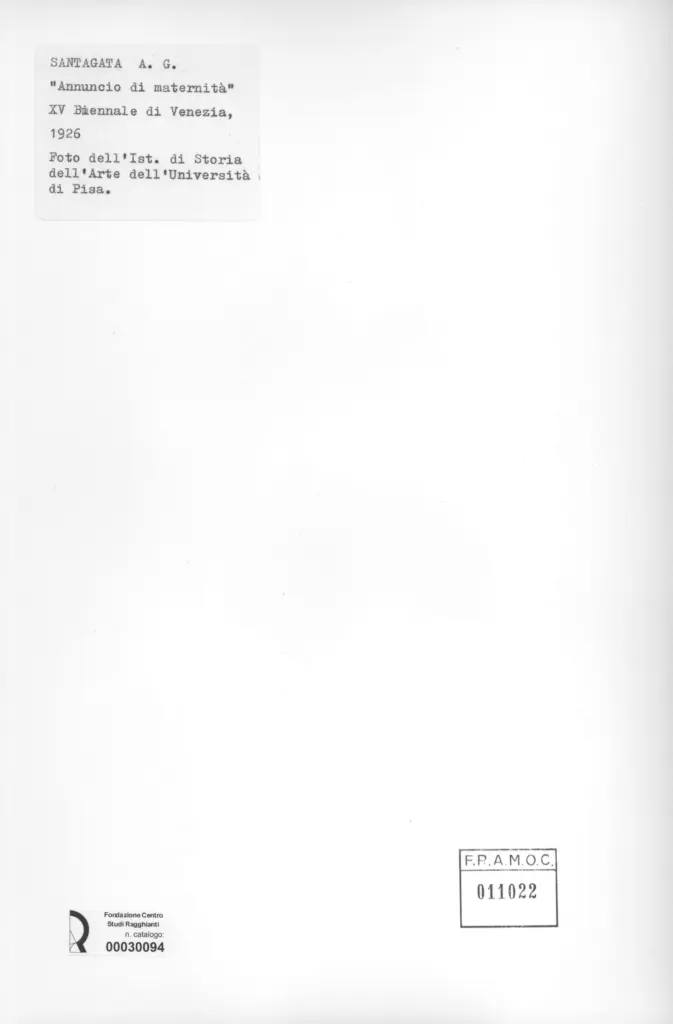 Universit&agrave; di Pisa. Dipartimento di Storia delle Arti&nbsp; , retro