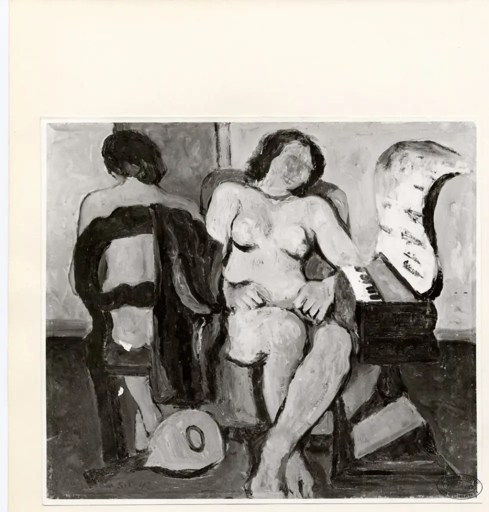 Universit&agrave; di Pisa. Dipartimento di Storia delle Arti , Santomaso, Giuseppe - sec. XX - , fronte