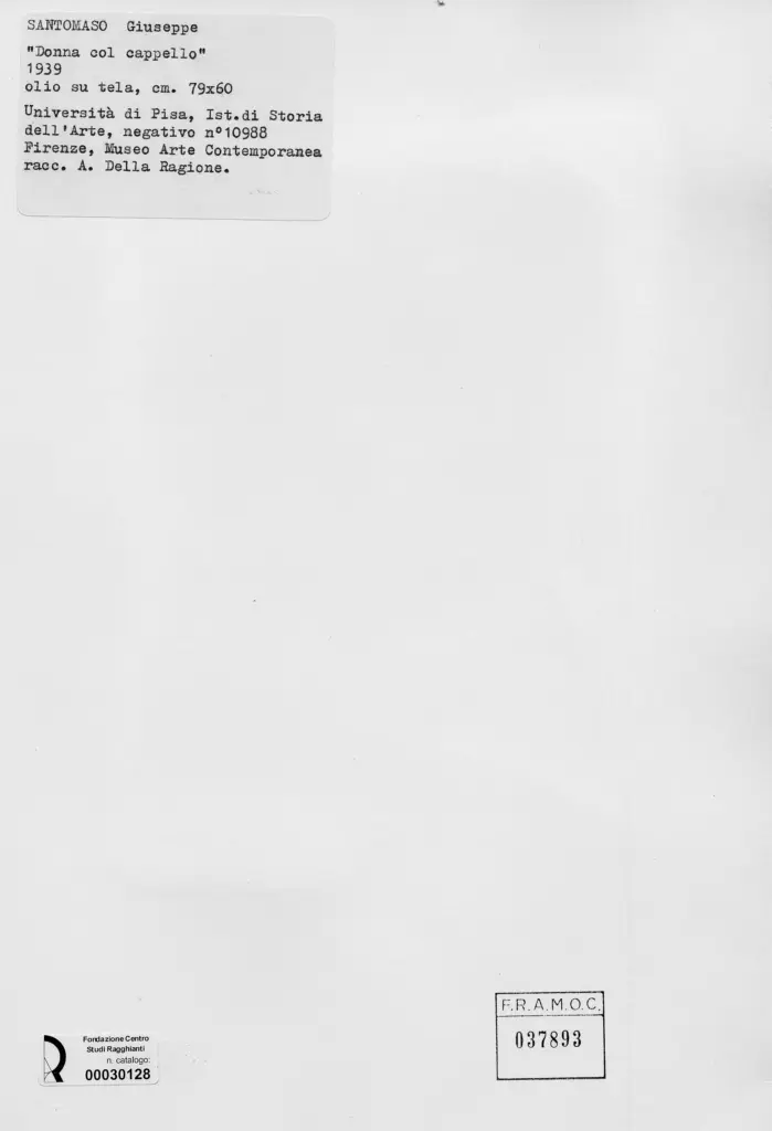 Universit&agrave; di Pisa. Dipartimento di Storia delle Arti , retro