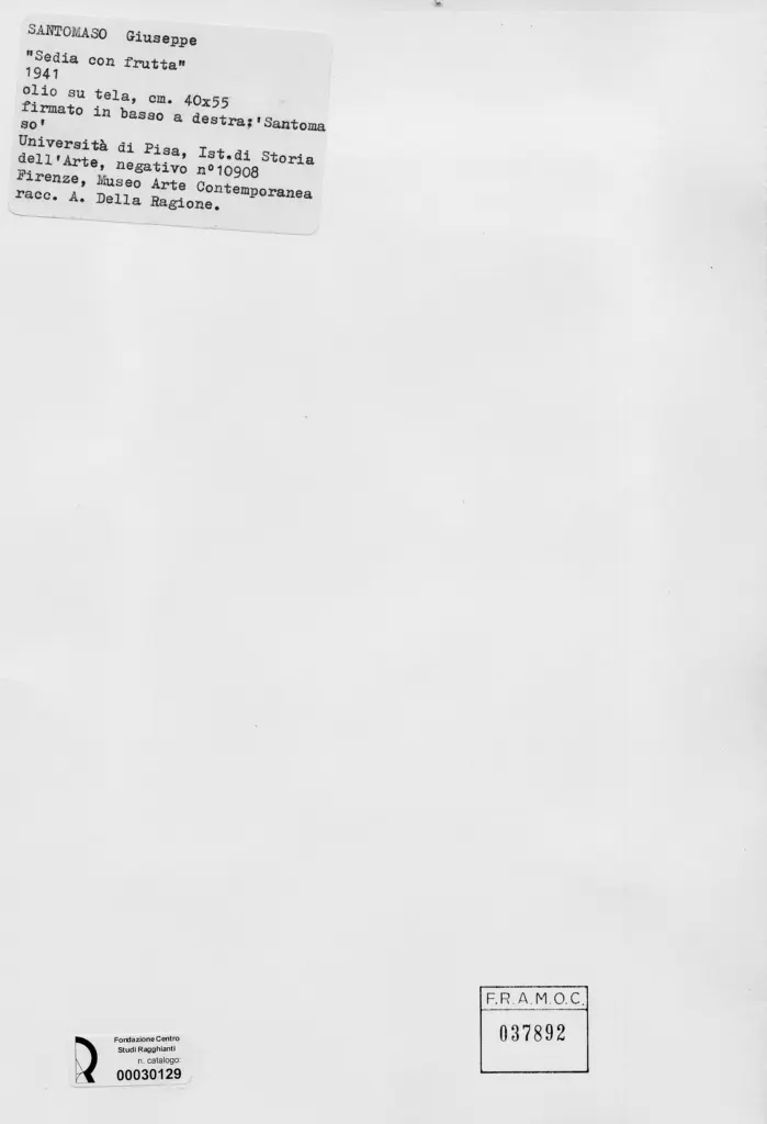 Universit&agrave; di Pisa. Dipartimento di Storia delle Arti , Santomaso, Giuseppe - sec. XX -