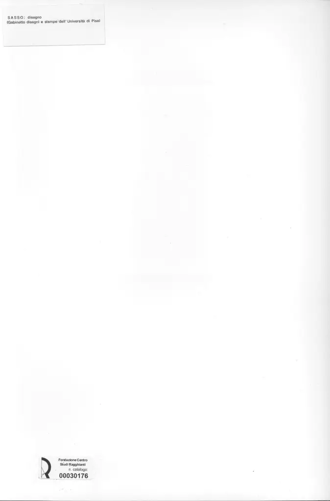 Universit&agrave; di Pisa. Dipartimento di Storia delle Arti , retro