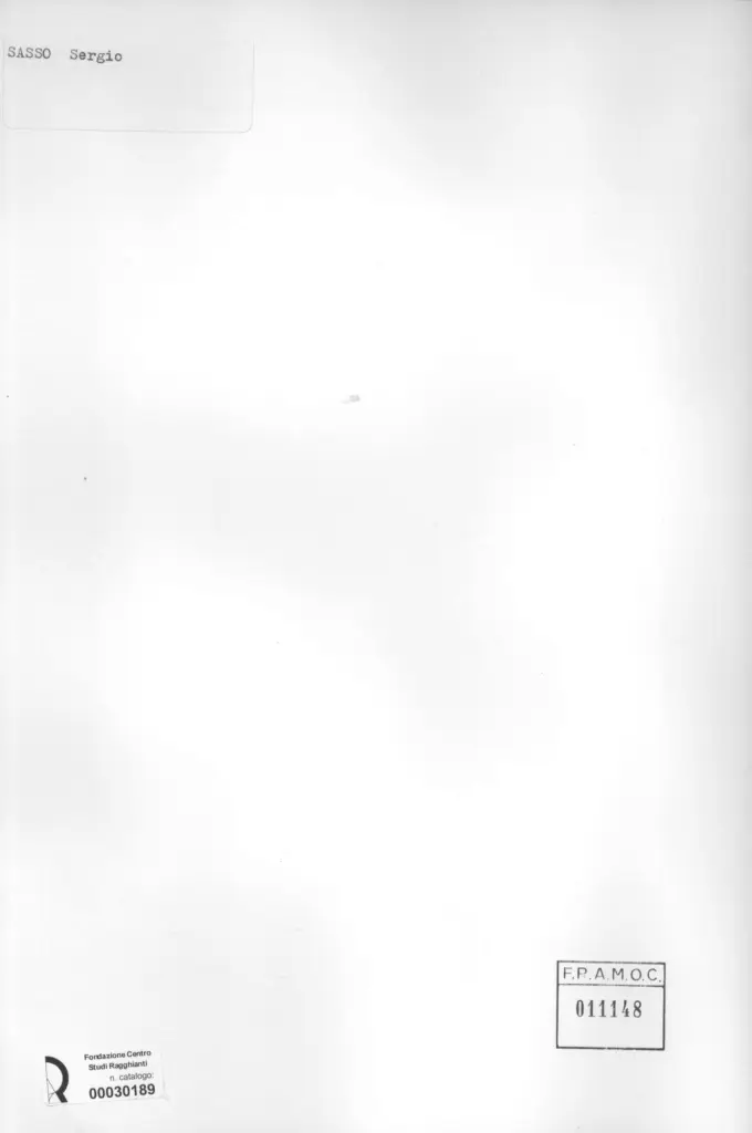 Anonimo, Anonimo , retro