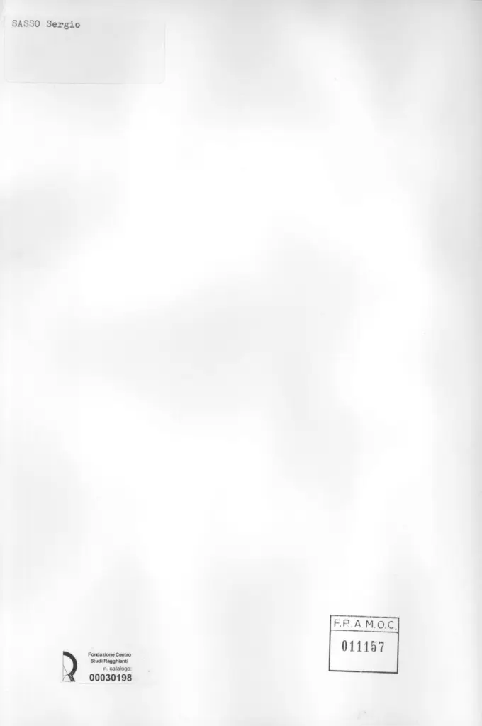 Anonimo, Anonimo , retro