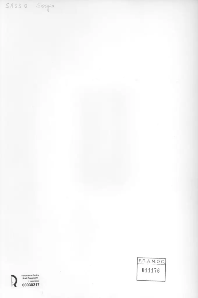 Anonimo, Anonimo , retro