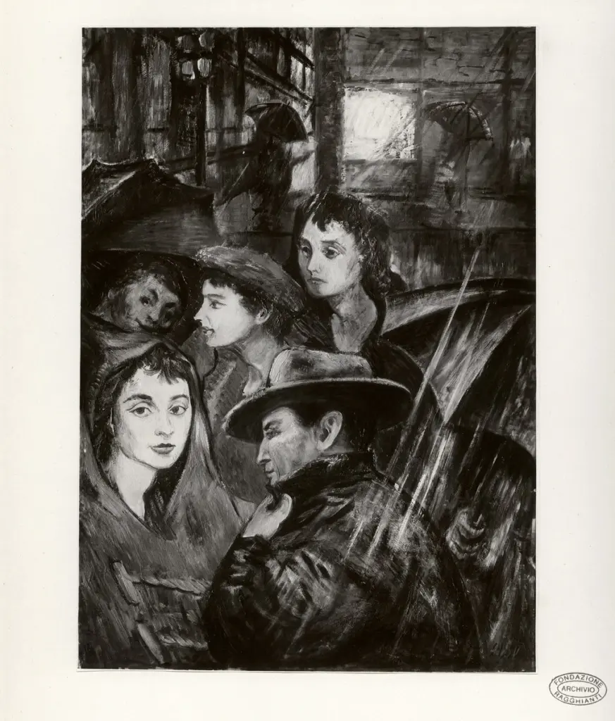 Sassu, Aligi , La pioggia