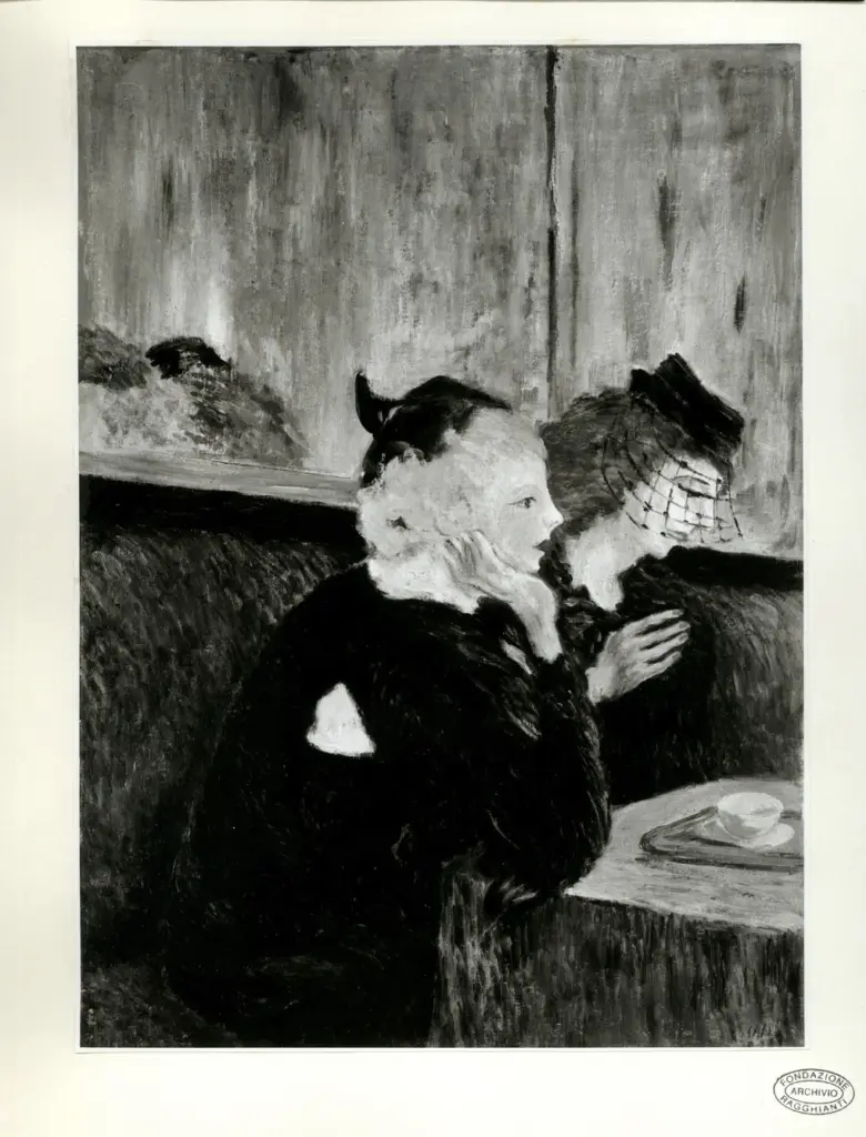 Sassu, Aligi , Donne al caff&egrave;