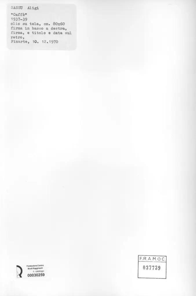 Anonimo, Anonimo , retro