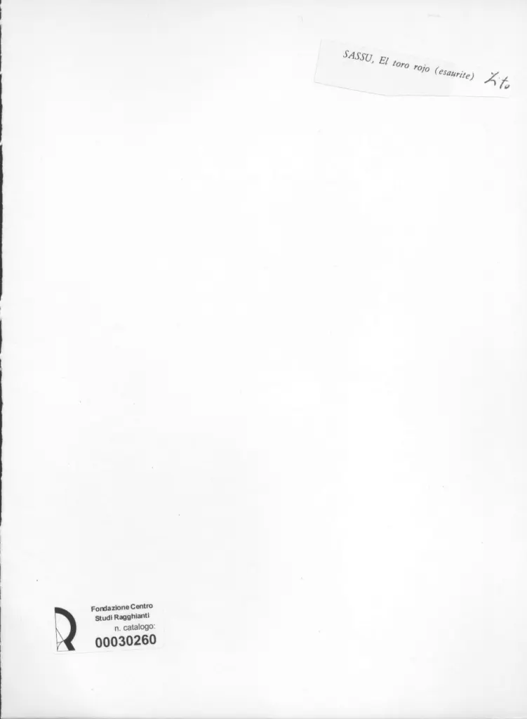 Anonimo, Anonimo , retro