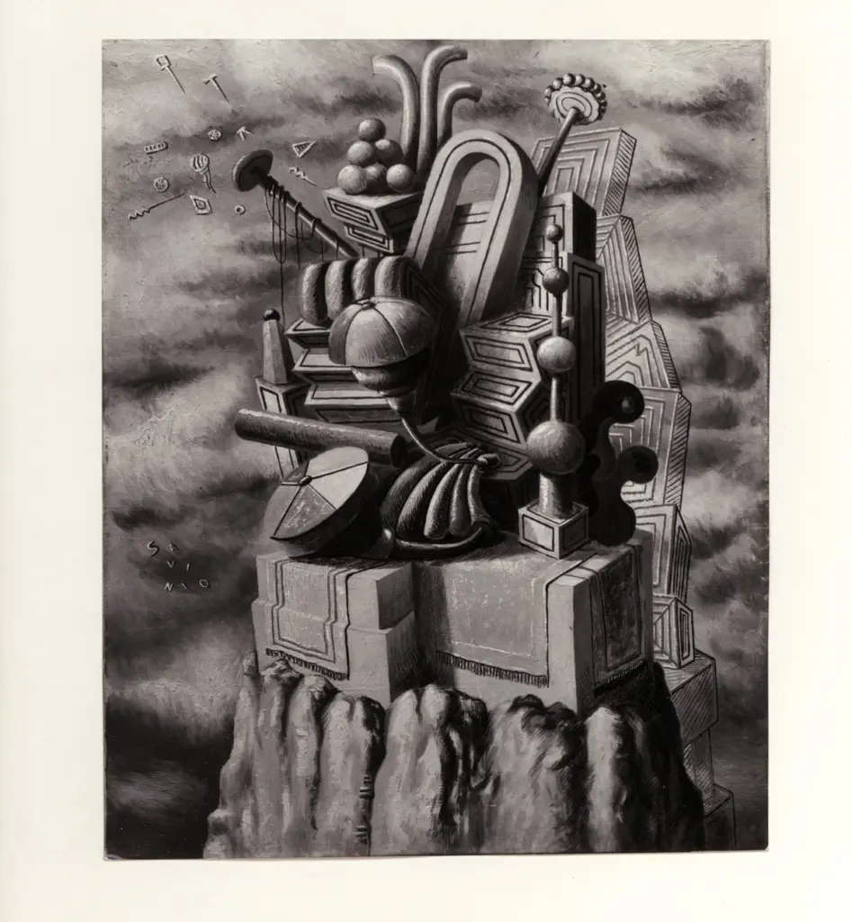 Savinio, Alberto , Monumento ai giocattoli