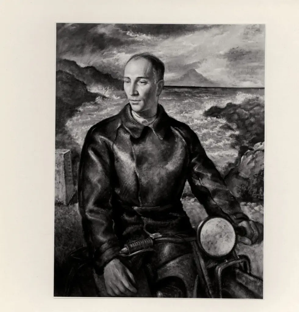 Foto Pozzar , Sbis&agrave;, Carlo - sec. XX - Ritratto dell'amico Arthur Nathan , fronte