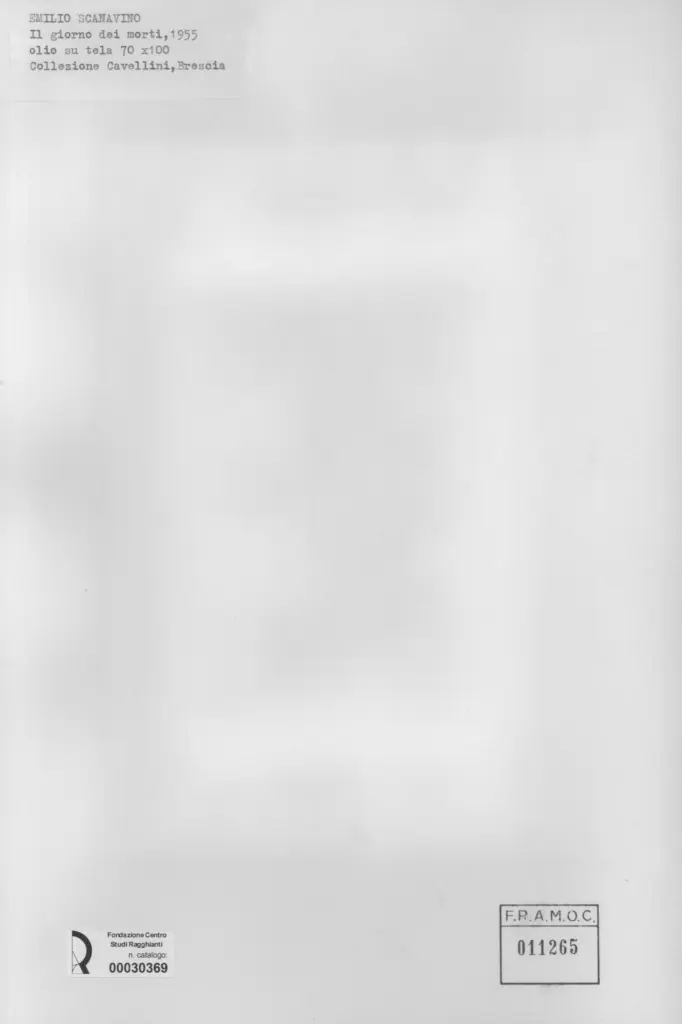 Anonimo , Scanavino, Emilio - sec. XX -