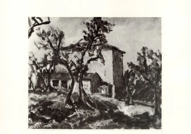 Scarpellini, Piero , Paesaggio toscano