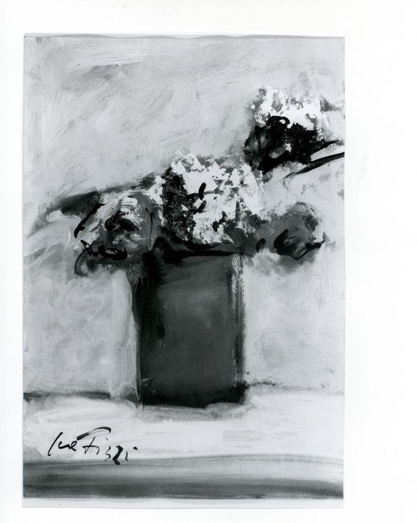Anonimo , Scatizzi, Sergio - sec. XX - Fiori , fronte