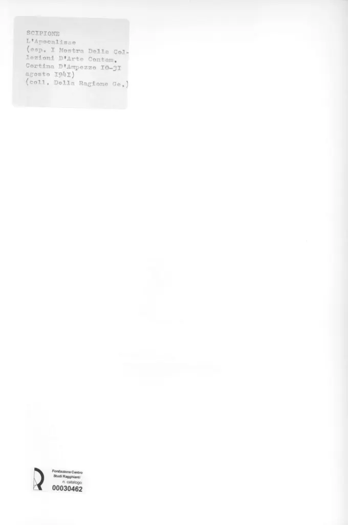 Anonimo , Scipione, Bonichi Luigi , retro