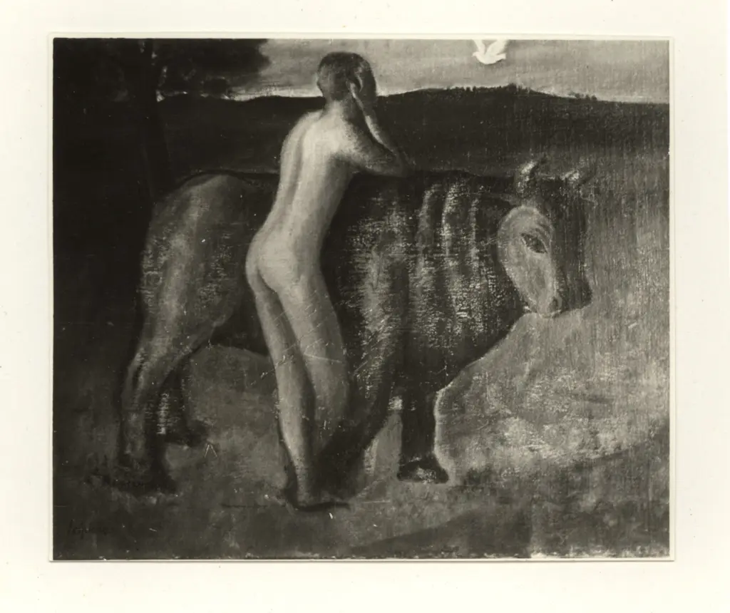 Anonimo , Scipione, Bonichi Luigi - sec. XX - Contemplazione