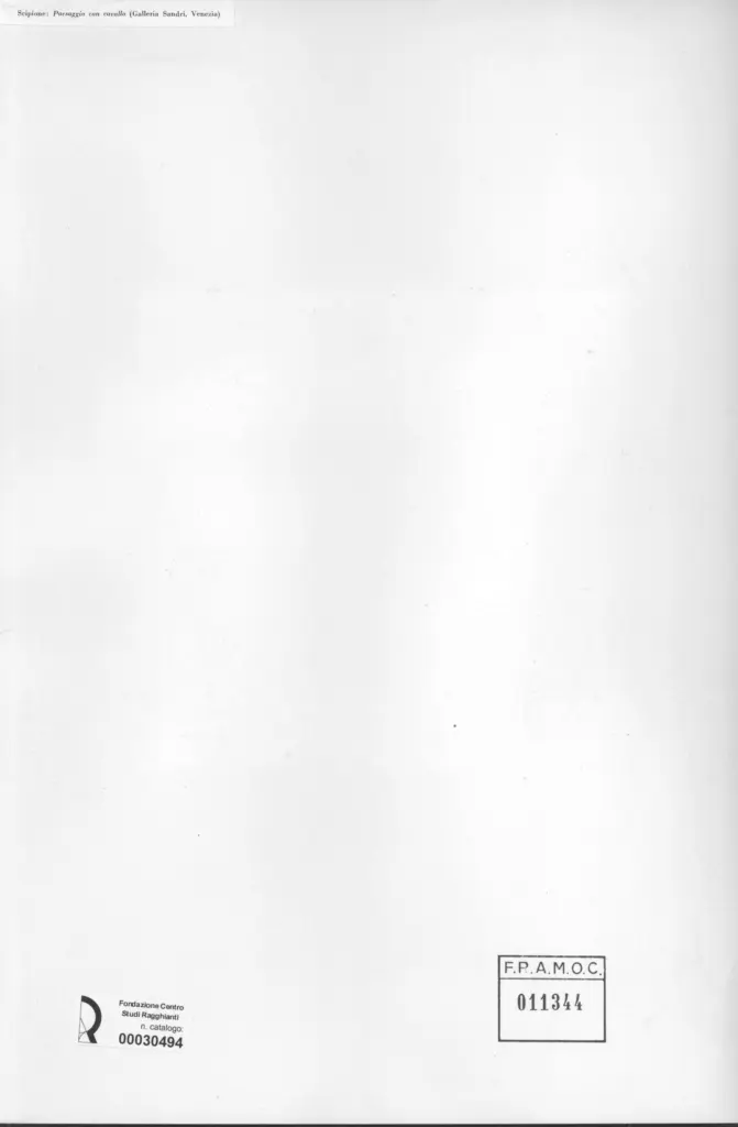 Anonimo, Anonimo , retro