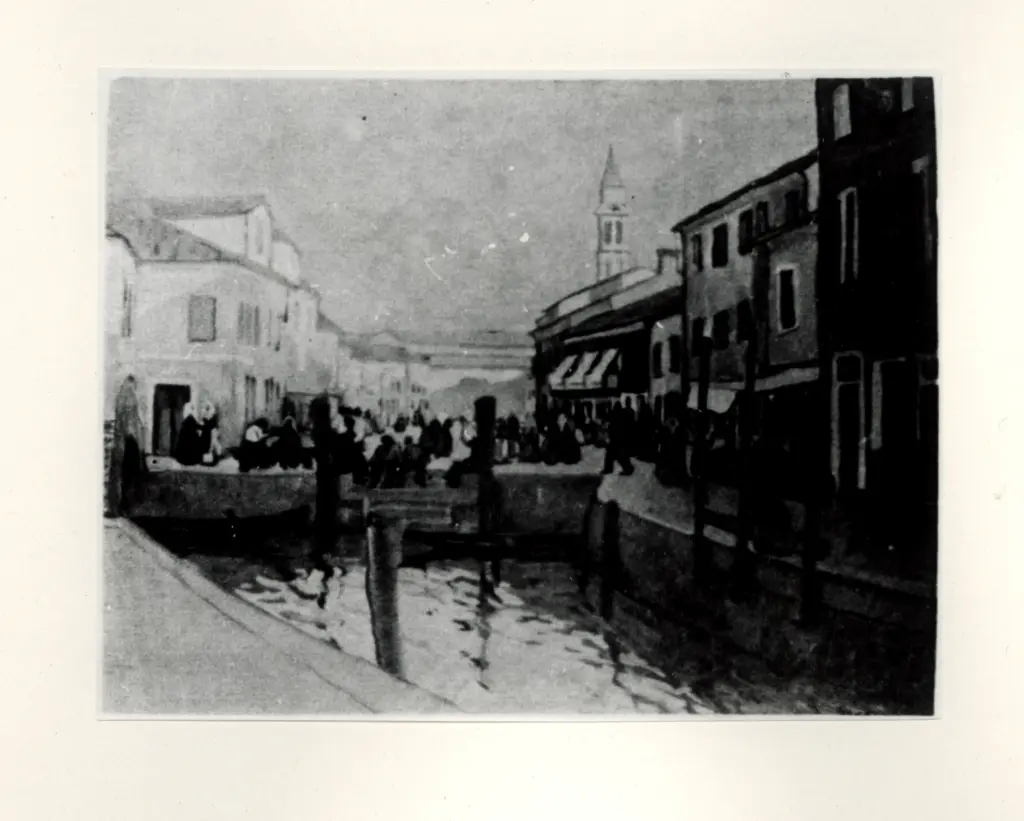 Anonimo , Scopinich, Luigi - sec. XX - Burano , fronte