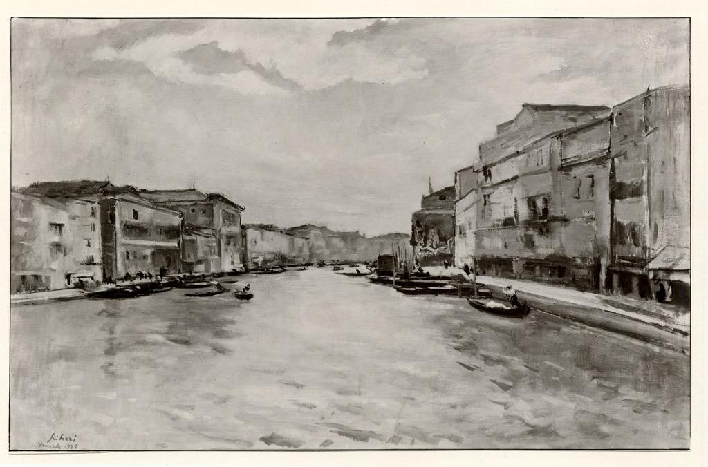 Giacomelli , Seibezzi, Fioravante - sec. XX - Canal Grande , fronte