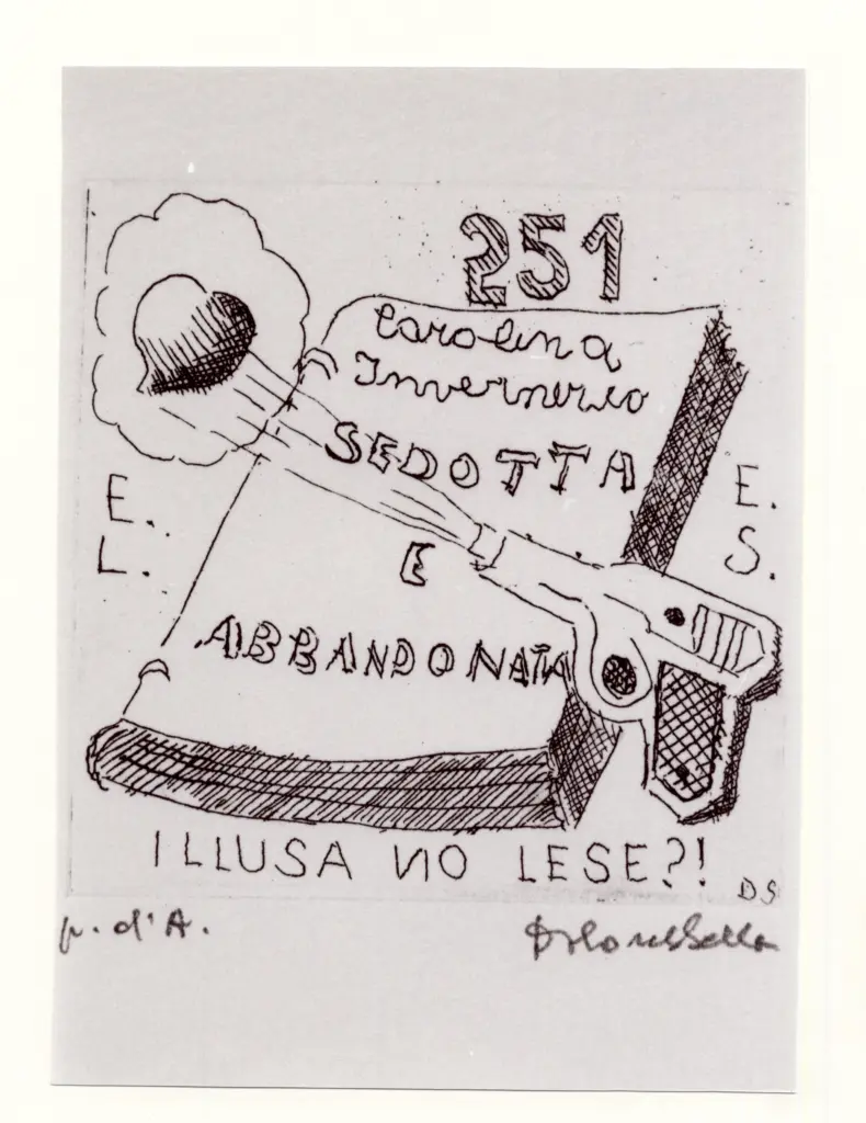 Anonimo, Anonimo , fronte