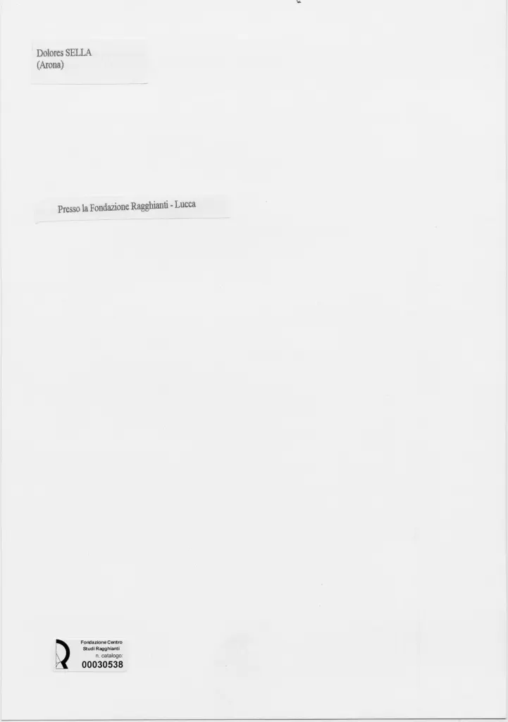 Anonimo, Anonimo , retro