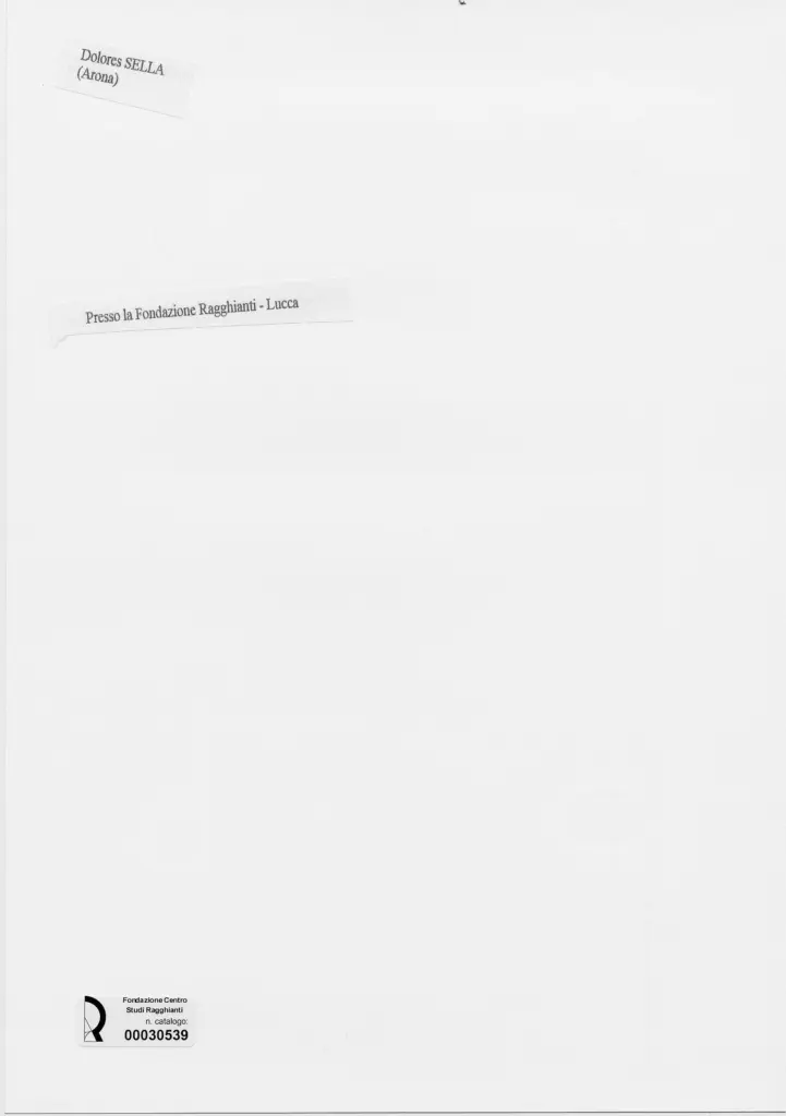 Anonimo, Anonimo , retro