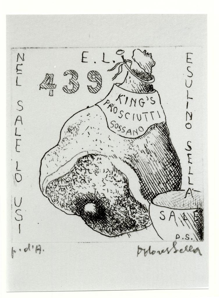 Anonimo , fronte