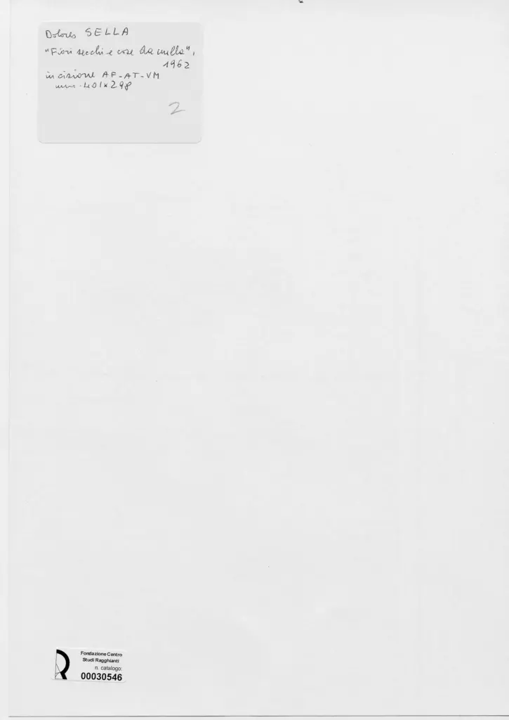 Anonimo, Anonimo , retro