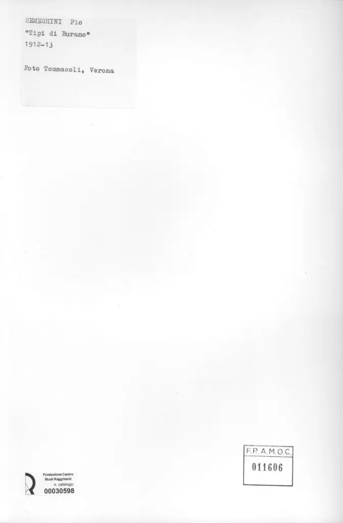 Tommasoli, Silvio , retro