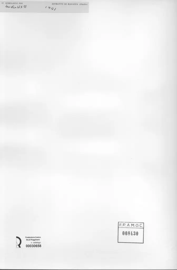 Anonimo, Anonimo , retro