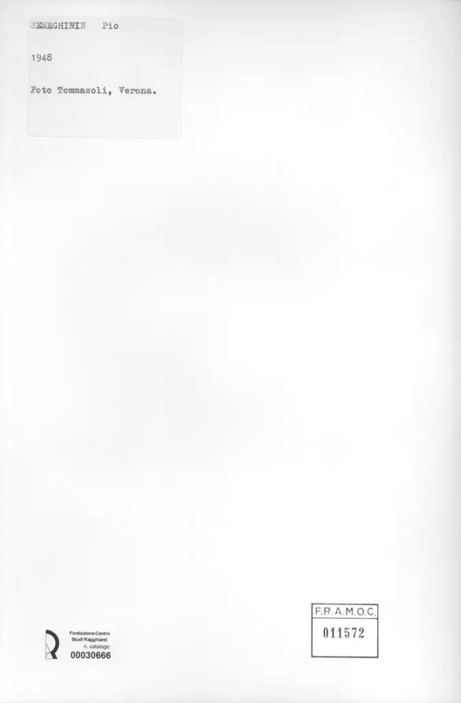 Tommasoli, Silvio , retro