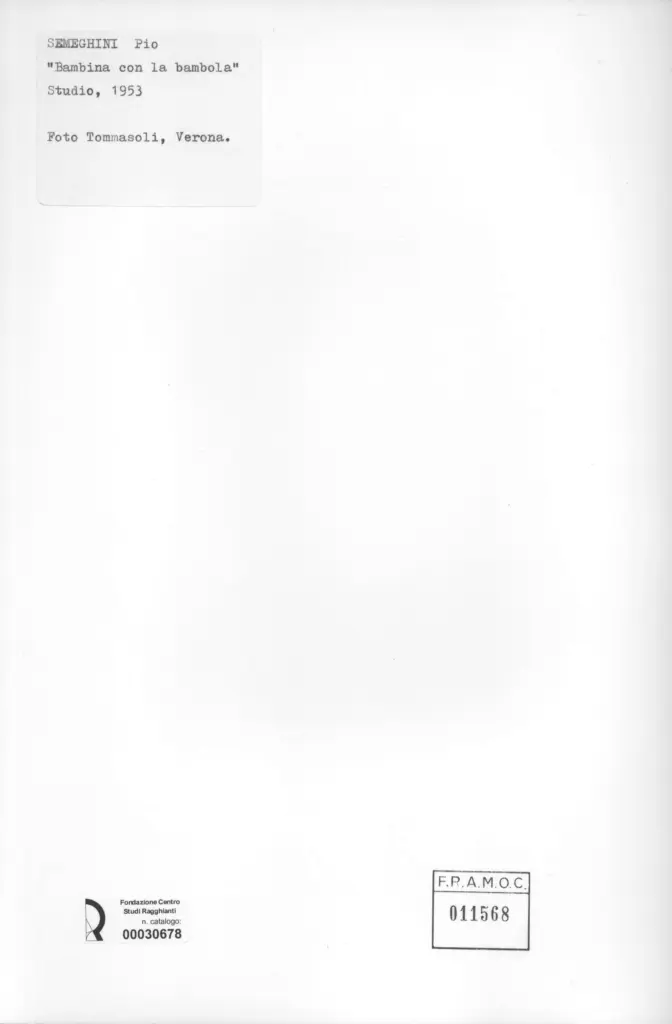 Tommasoli, Silvio , retro