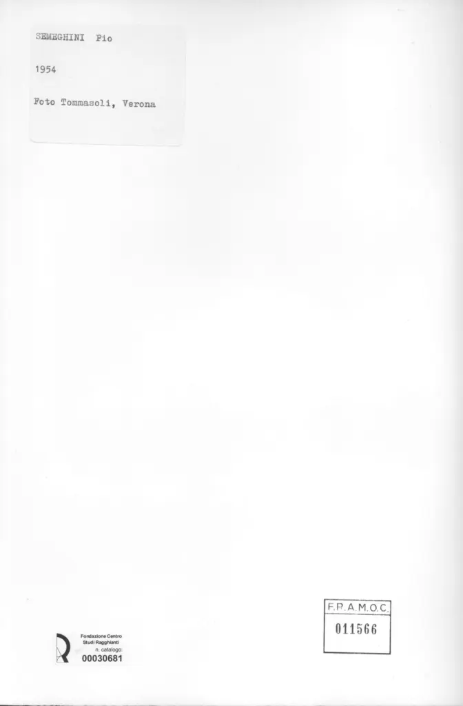 Tommasoli, Silvio , retro