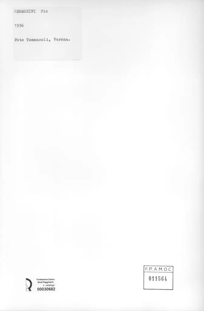 Tommasoli, Silvio , retro