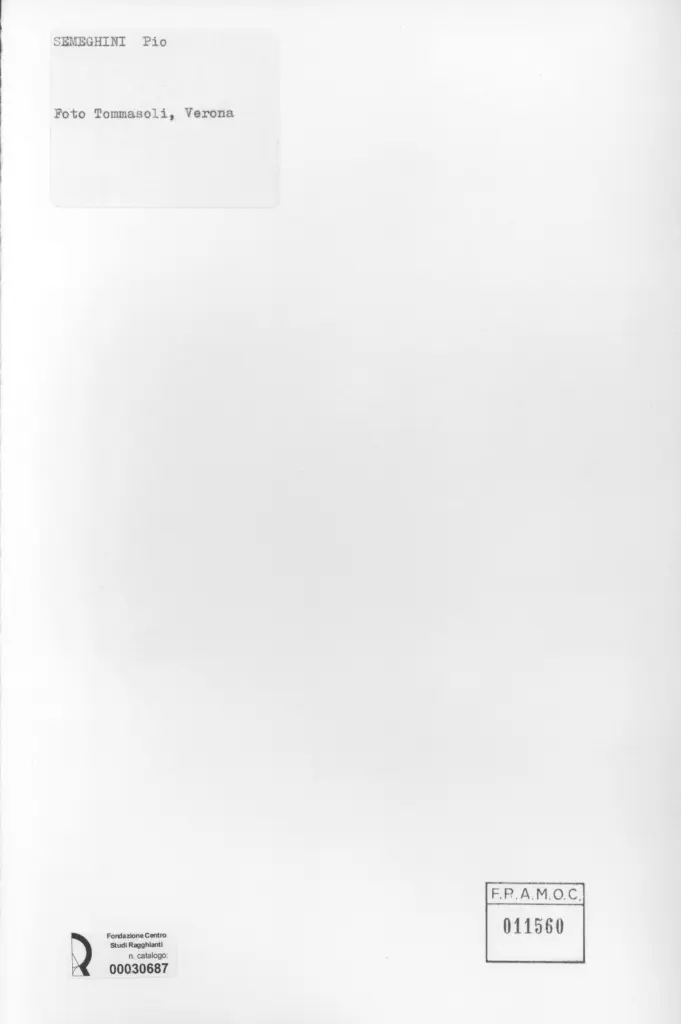 Tommasoli, Silvio , retro